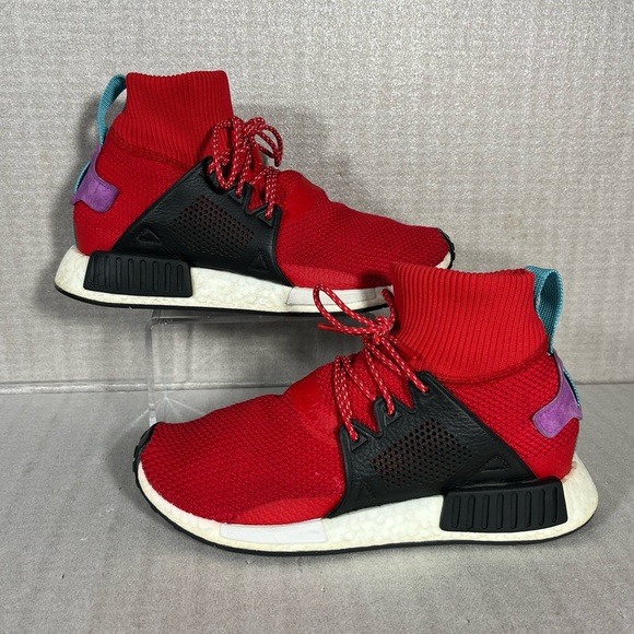 Adidas Men's Red NMD XR1 BZ0632 Running Shoes Size 9 - Picture 1 of 7